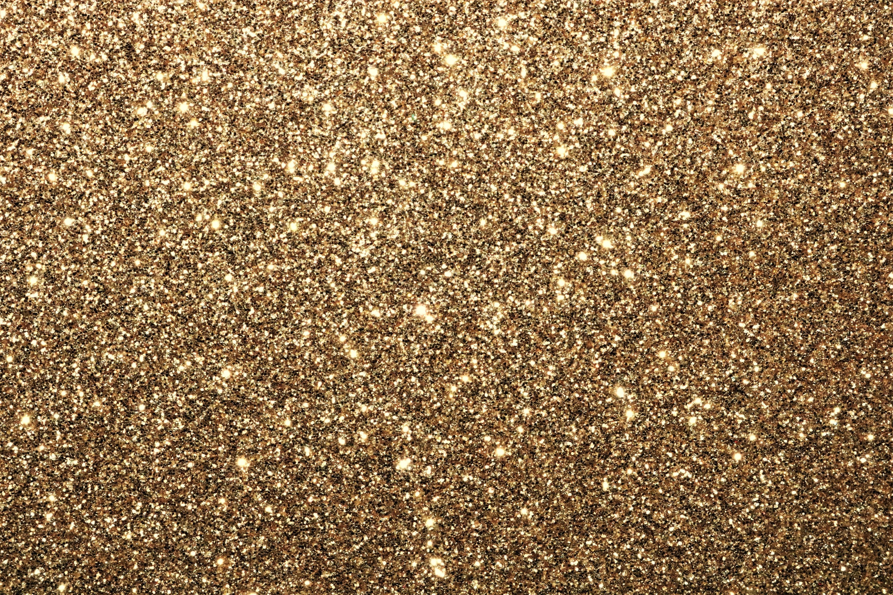 Sparkling Gold Glitter Background